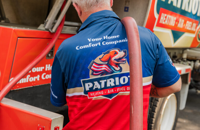 Same Day Oil Delivery truck providing heating oil service in Levittown PA