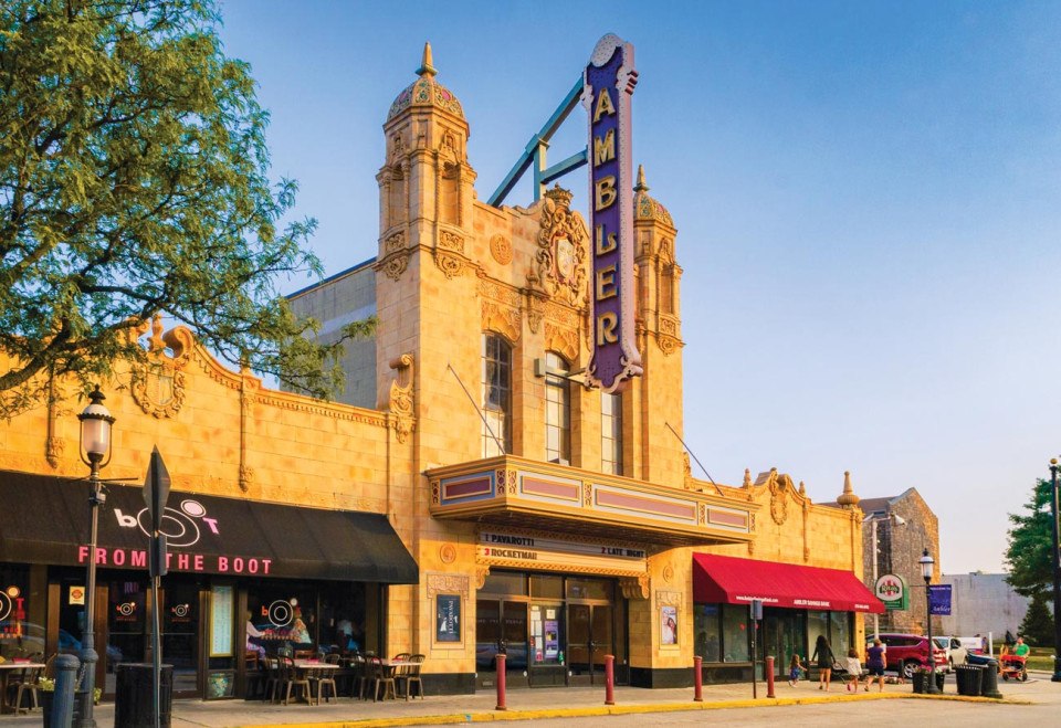 Heating oil delivery Ambler near the historic Ambler Theater on Butler Avenue