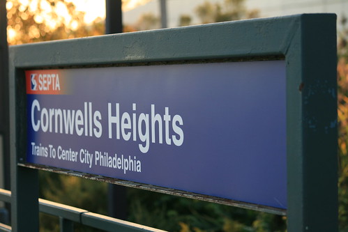 Heating Oil Delivery Cornwells Heights – Same Day Service Heating oil delivery Cornwells Heights near the SEPTA Cornwells Heights station sign
