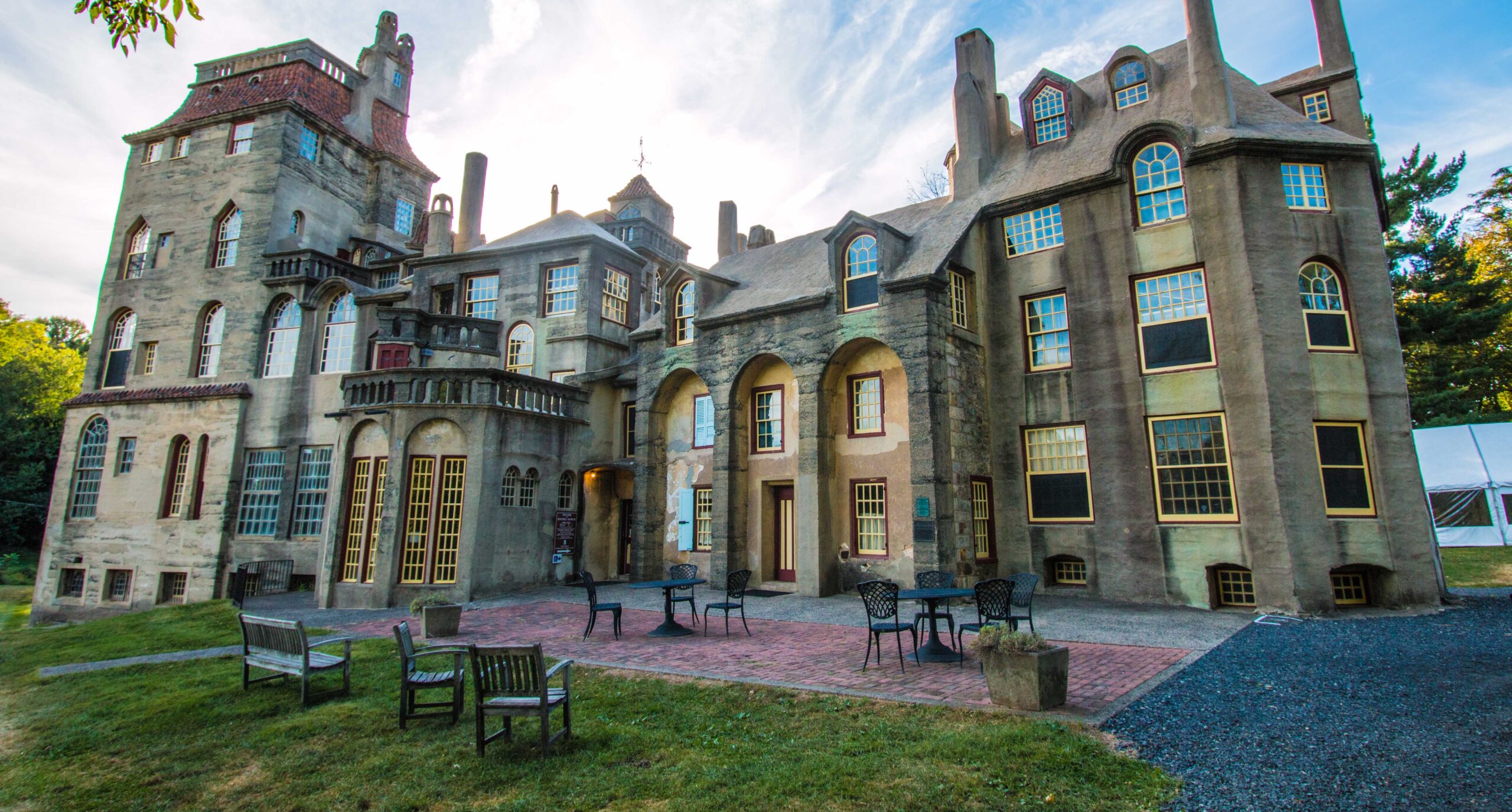Heating oil delivery Doylestown near Fonthill Castle in Bucks County