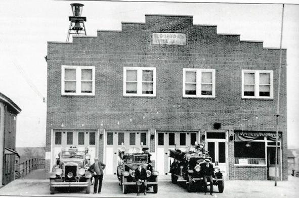 Heating oil delivery Flourtown near the historic Flourtown Fire Company building