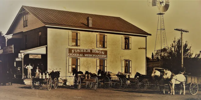 Heating Oil Delivery Rushland – Same Day Oil heating oil delivery rushland near historic Fisher Bros General Merchandise building